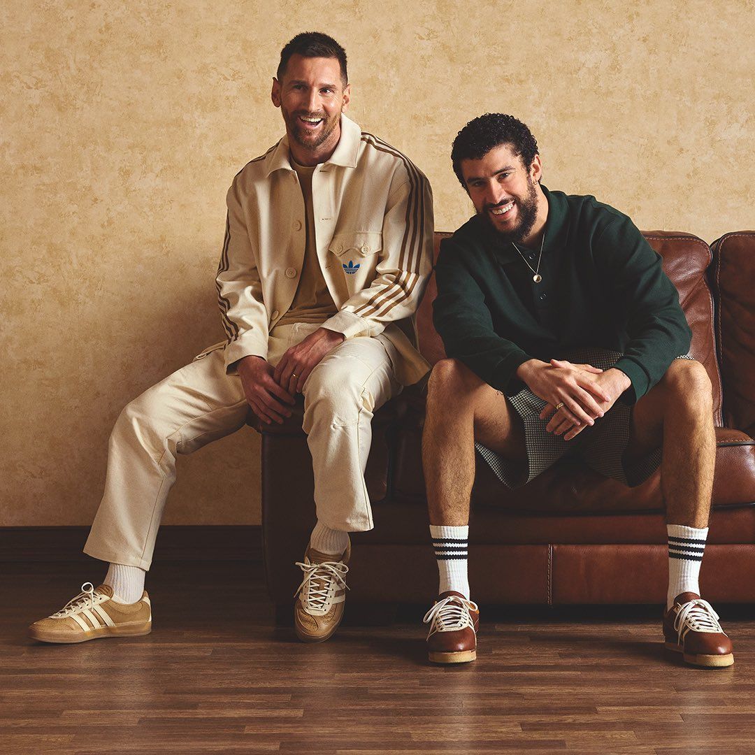 跨界合作！梅西与说唱歌手bad bunny推出联名球鞋